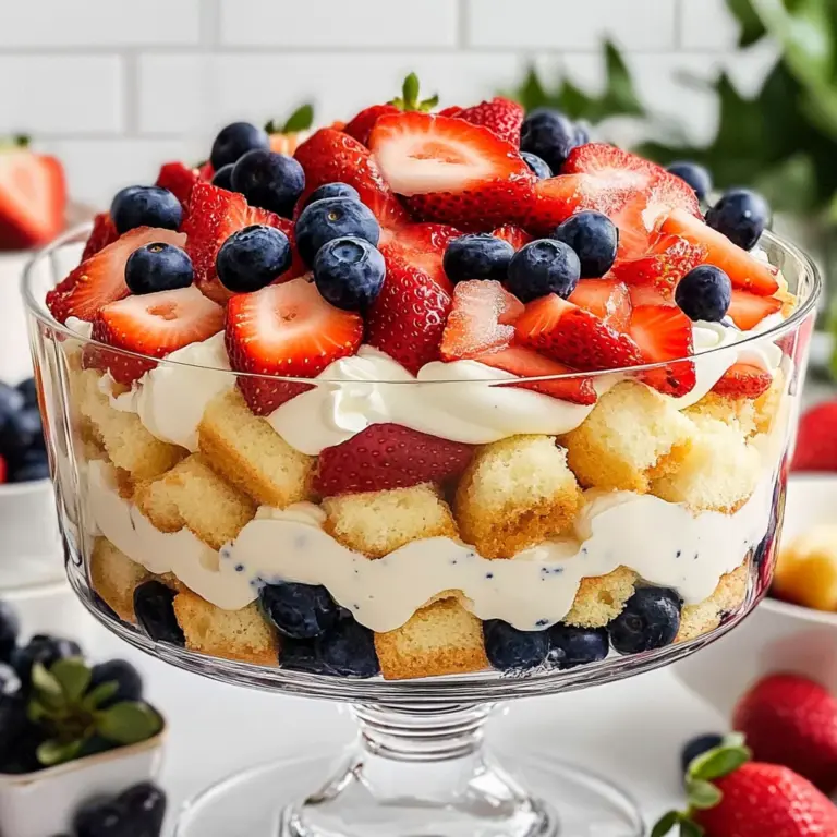 4th of July Trifle