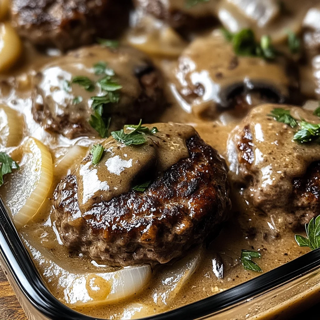 Amish Hamburger Steak Bake