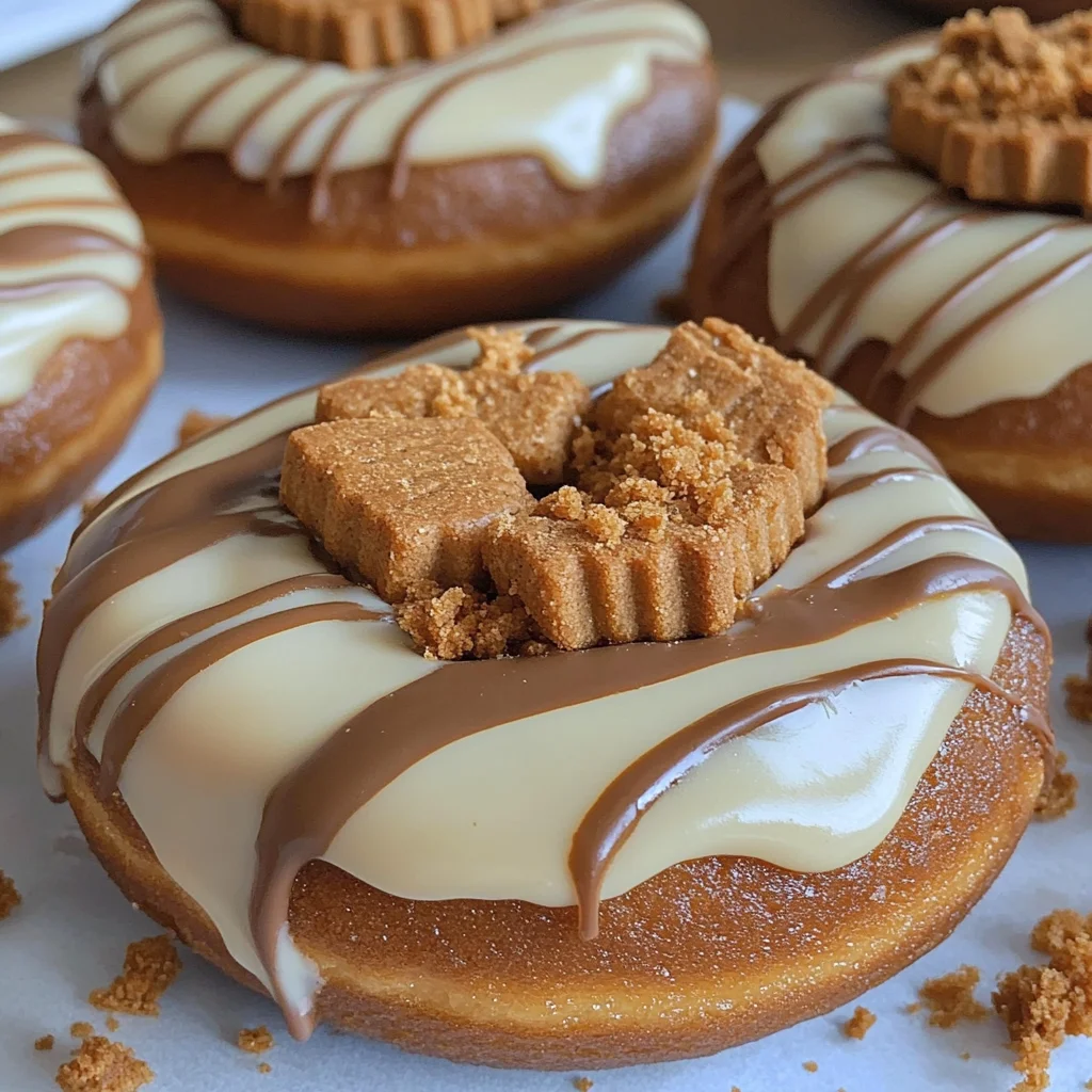 Biscoff Baked Donuts