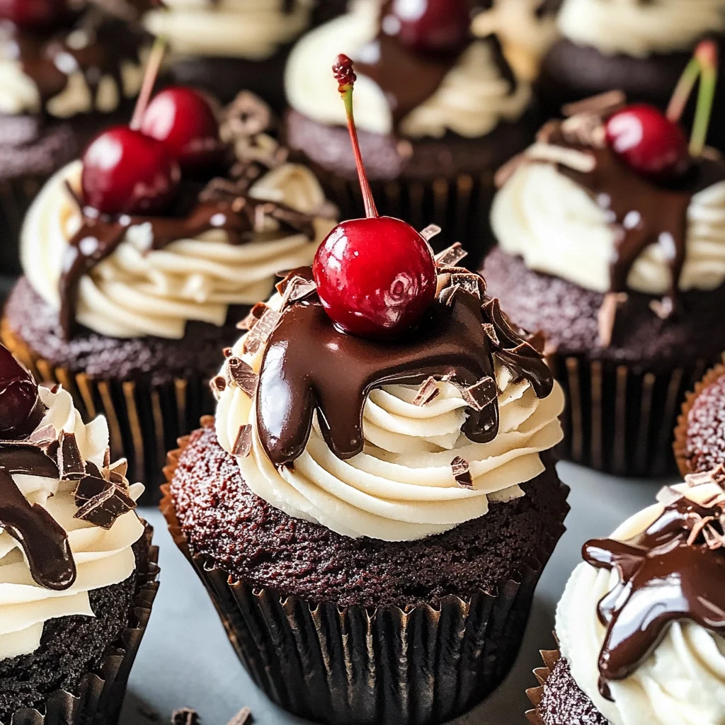 Black Forest Cupcakes