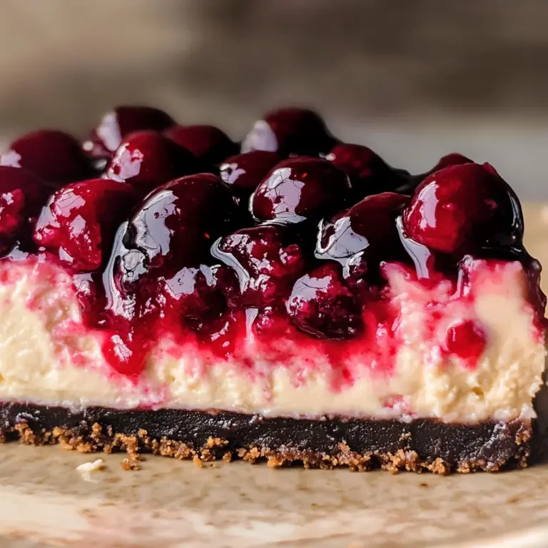 Cherry Cheesecake