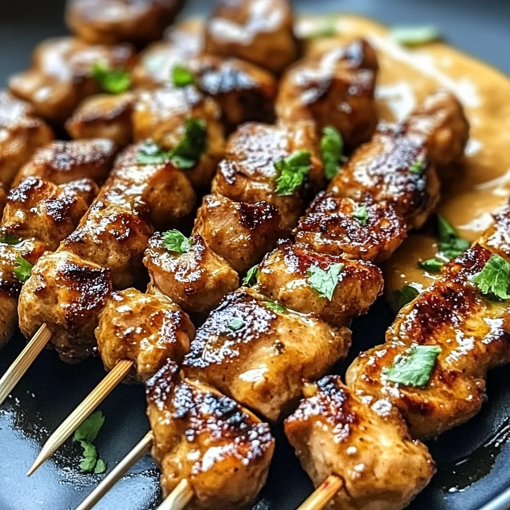 Chicken Satay with Easy Thai Peanut Sauce: An Incredible 5-Step Delight