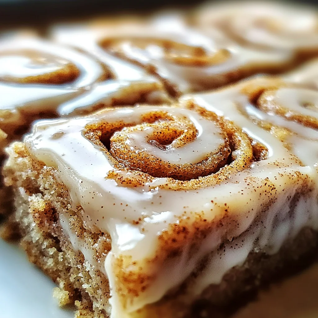 Cinnamon Roll Bliss Bars