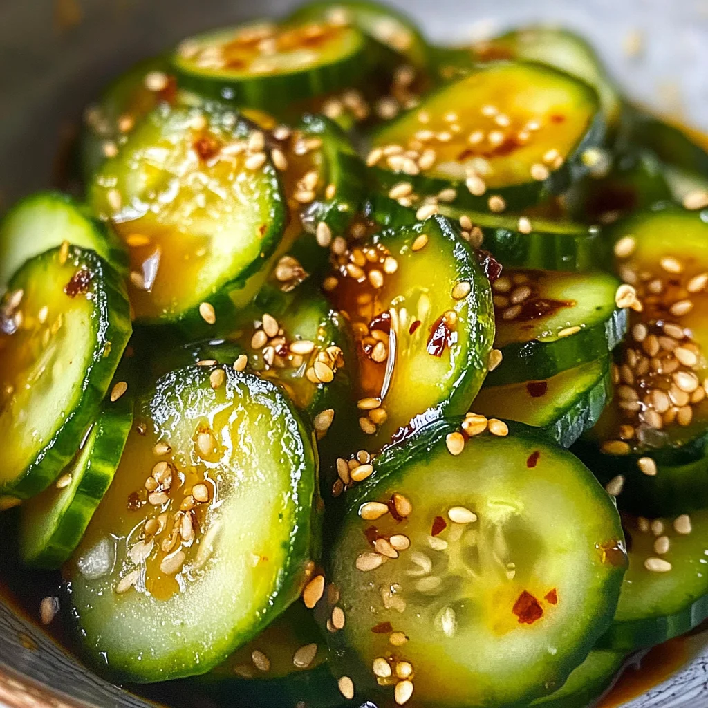 Easy Asian Cucumber Salad