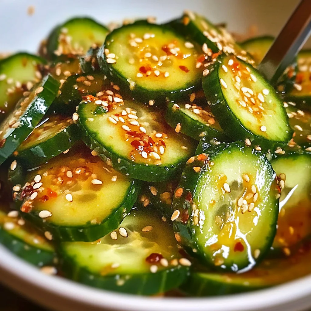 Easy Asian Cucumber Salad
