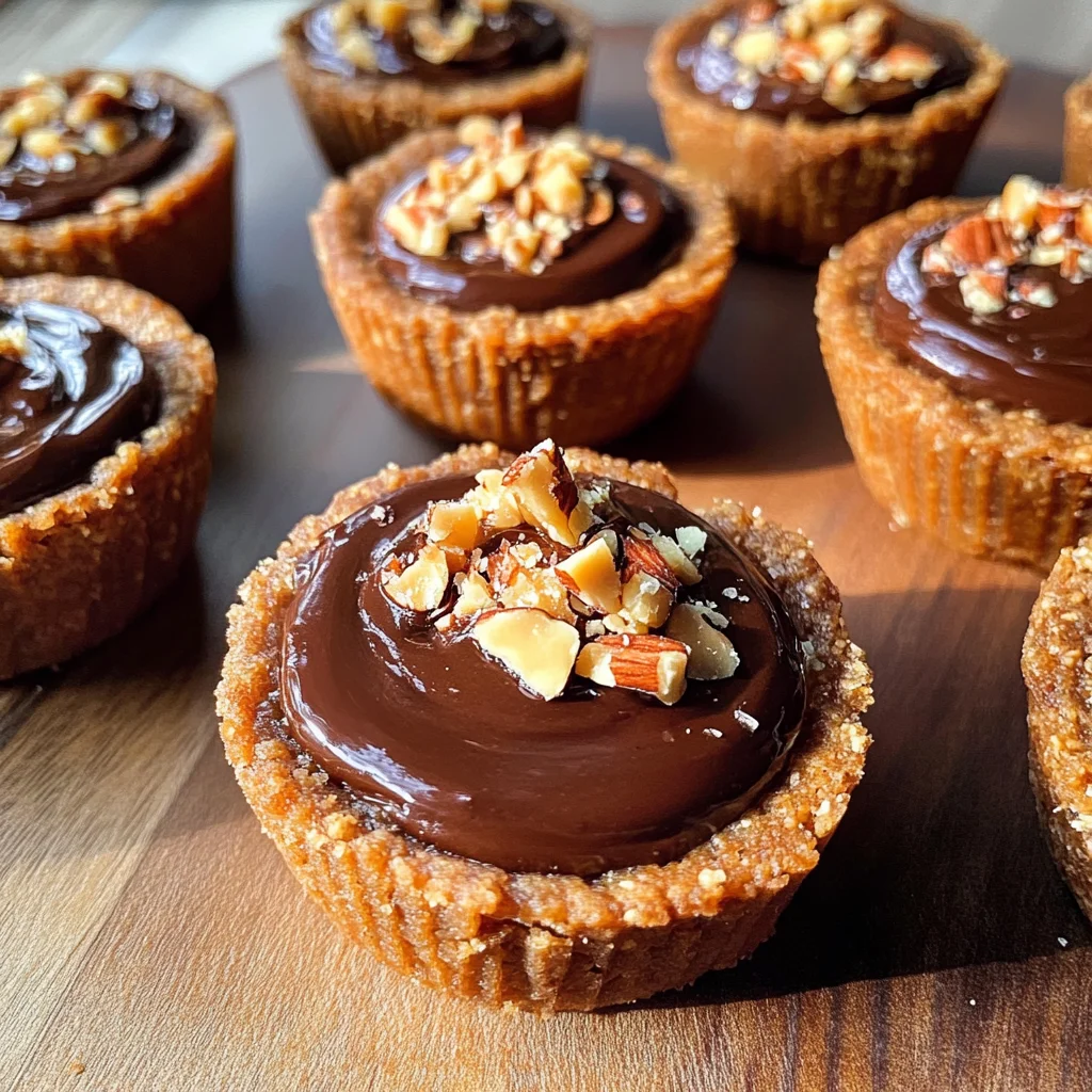 Hazelnut Cookie Cups (No Bake, Paleo)