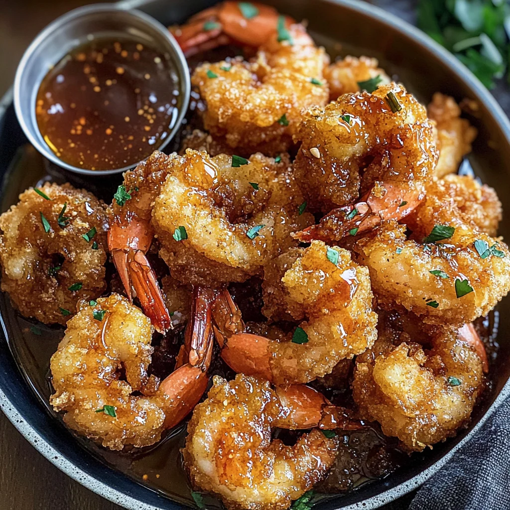Hot Honey Fried Shrimp