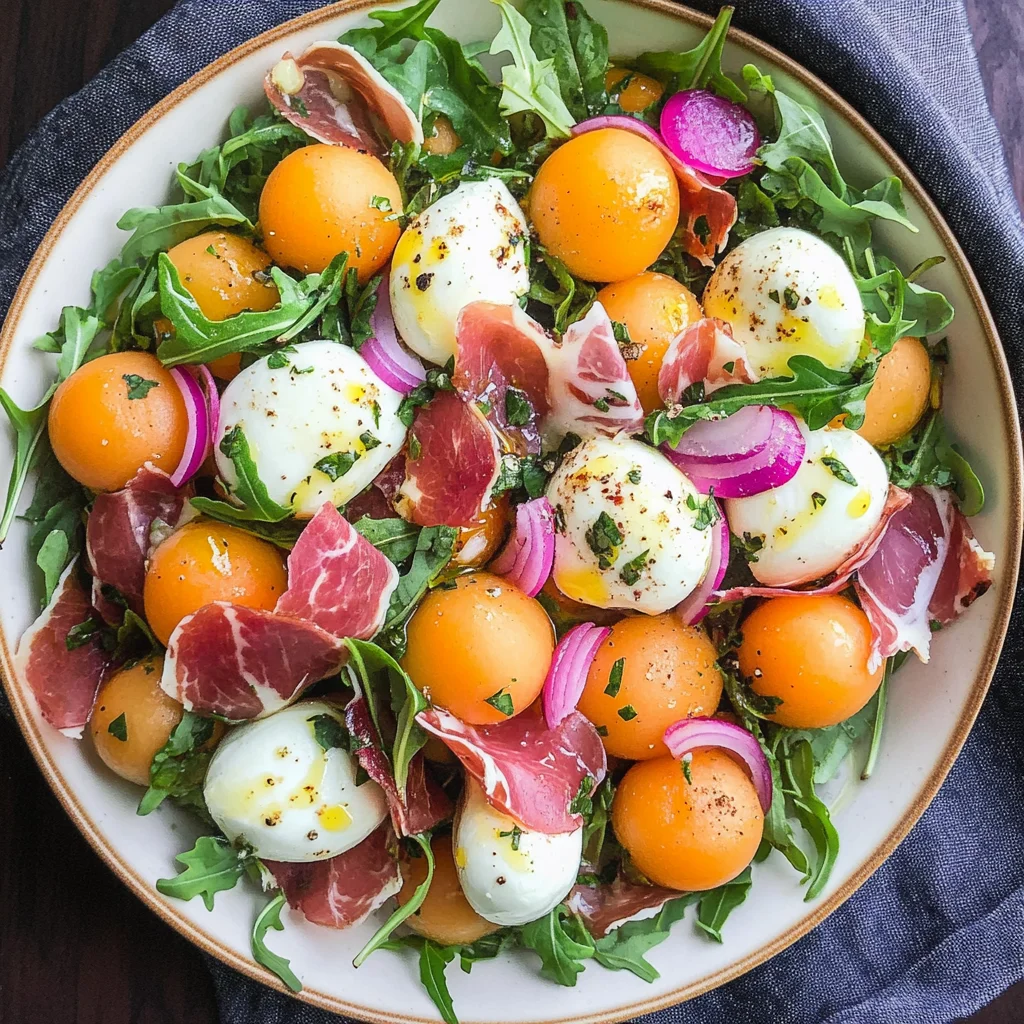 Melon Caprese Salad