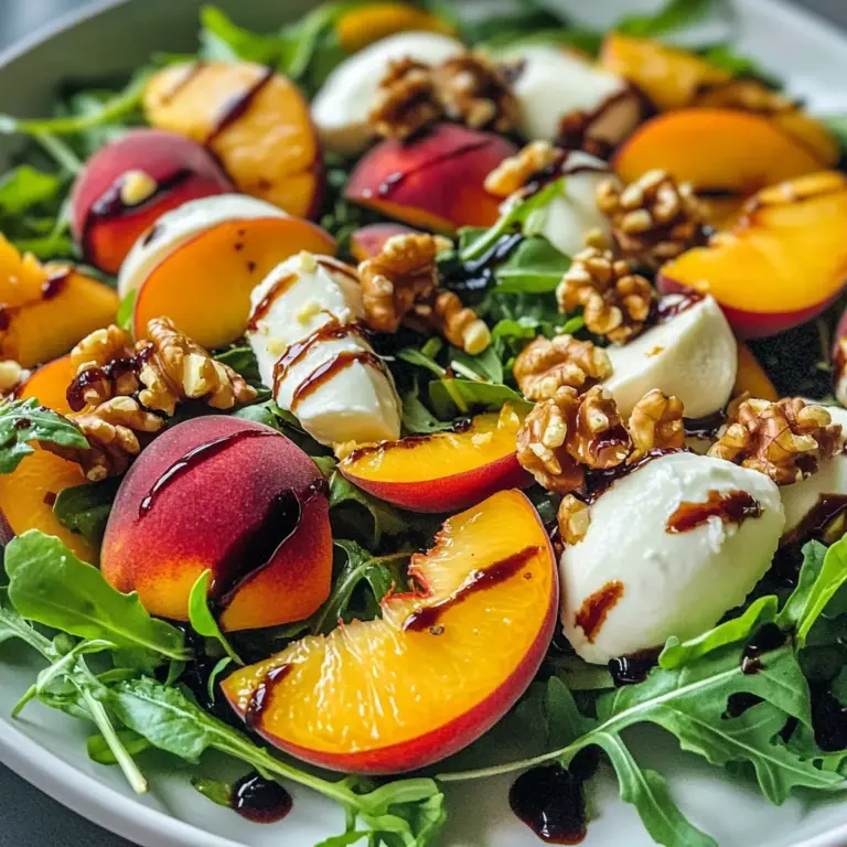Millionaire Peach Salad