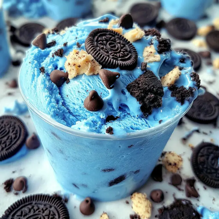 Ninja Creami Cookie Monster Ice Cream