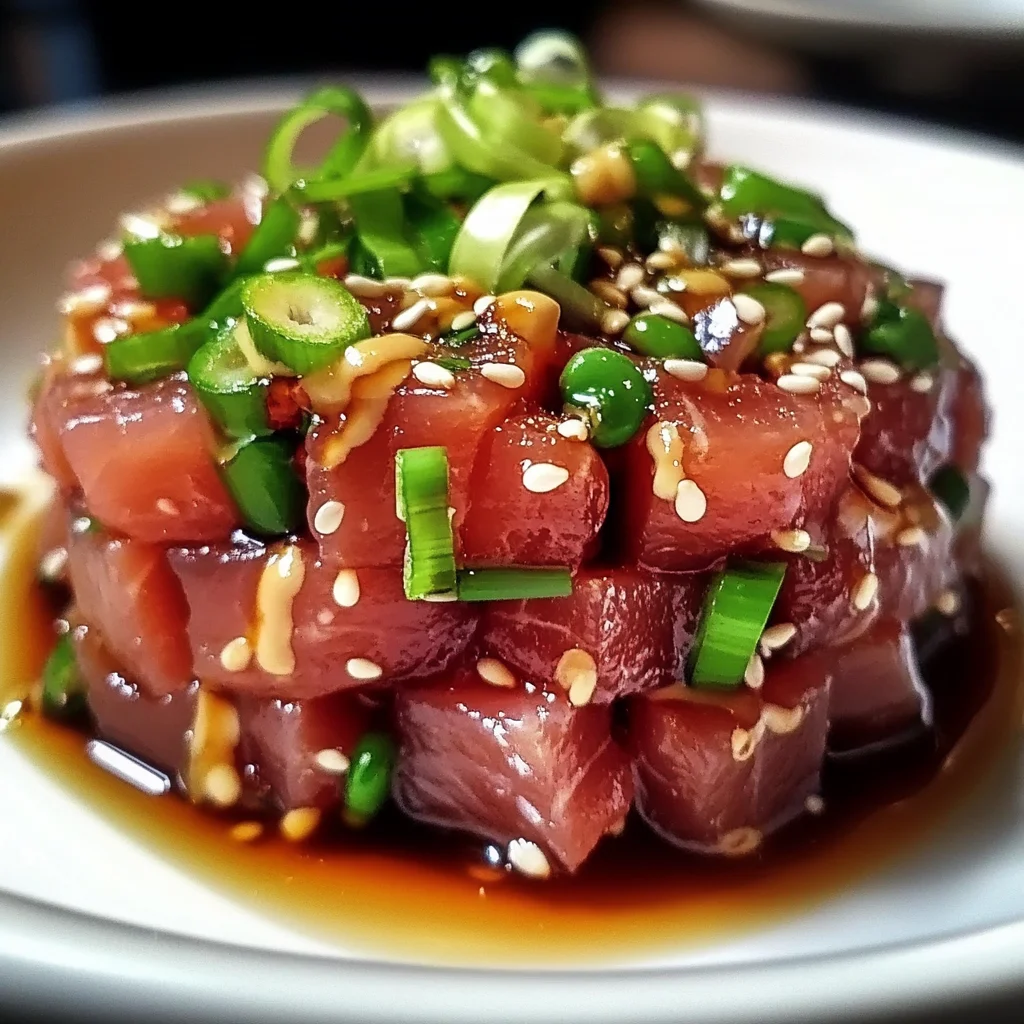 Nobu Tuna Tartare Recipe