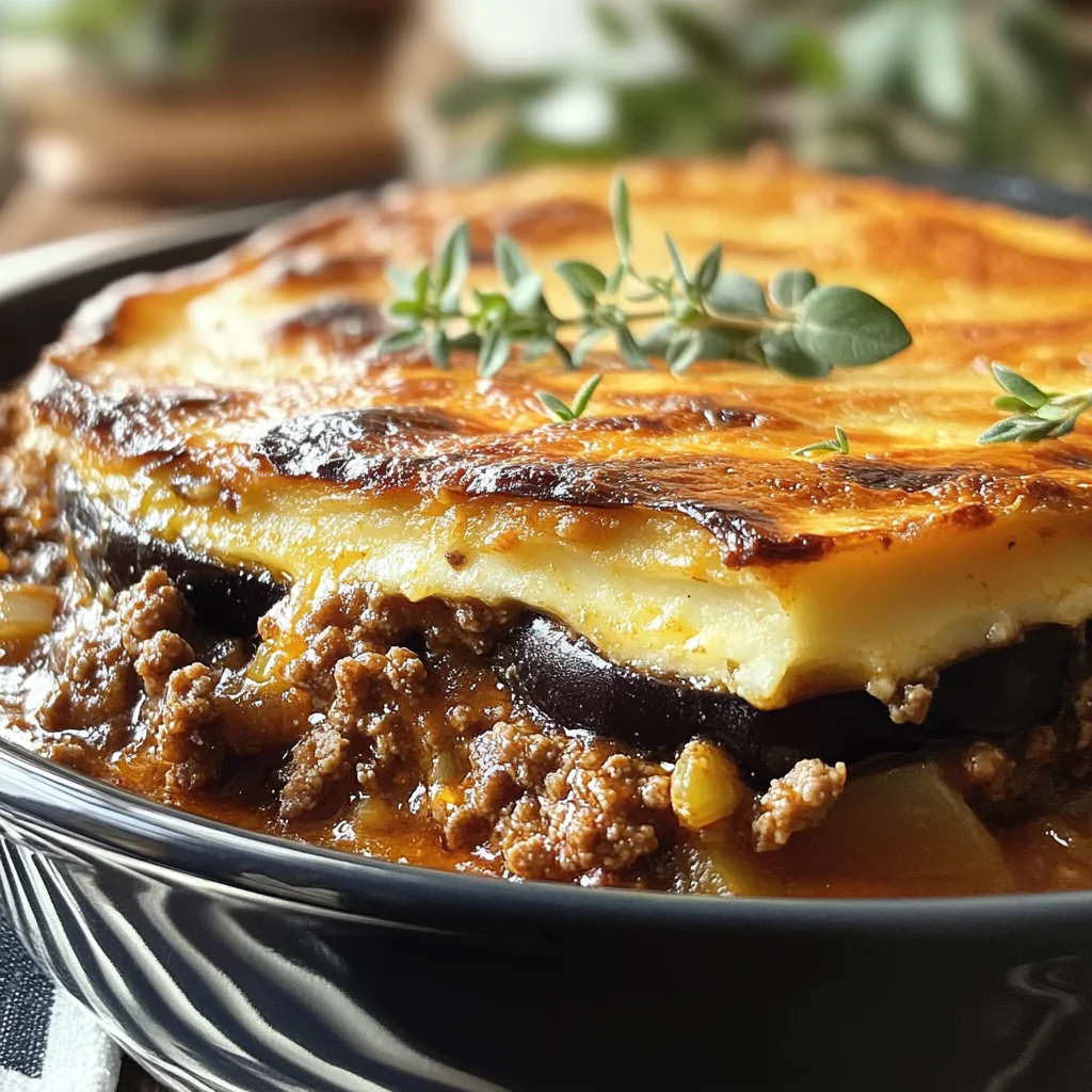Outrageously Delicious Greek Moussaka