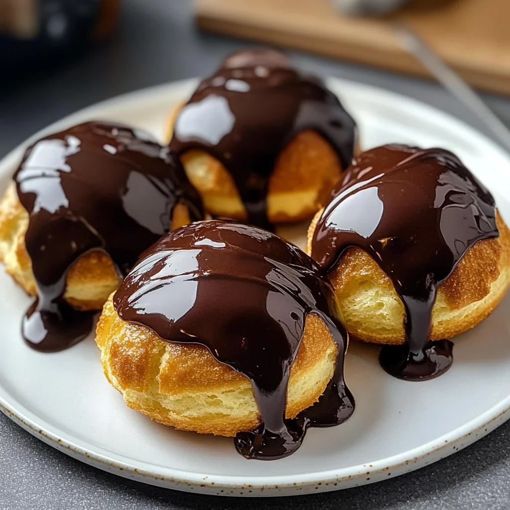 Profiteroles with Pastry Cream