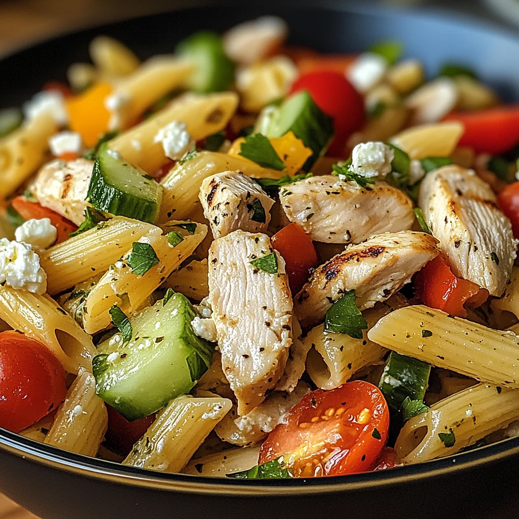Protein-Packed Chicken Pasta Salad