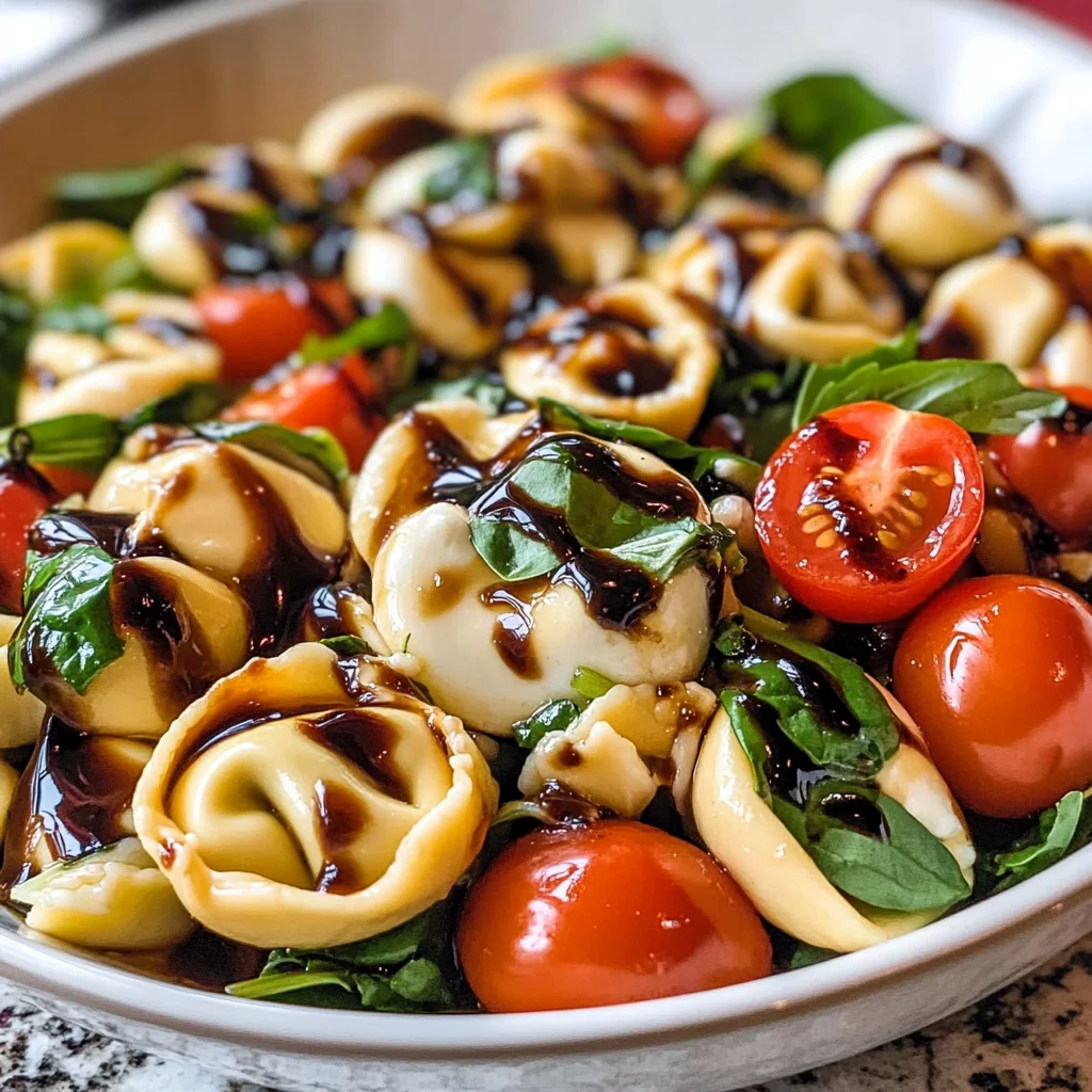 Tortellini Caprese Salad