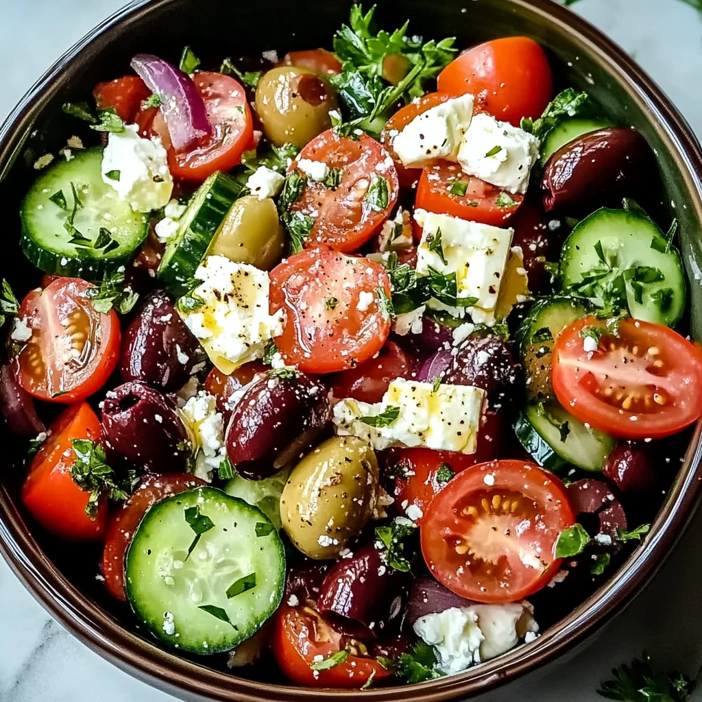 Zesty Greek Salad