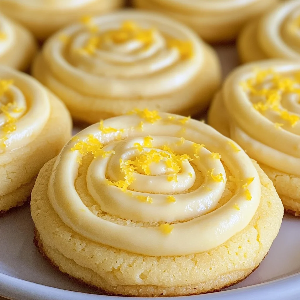 Zesty Lemon Frosted Cookies: A Tangy Delight to Brighten Your Day