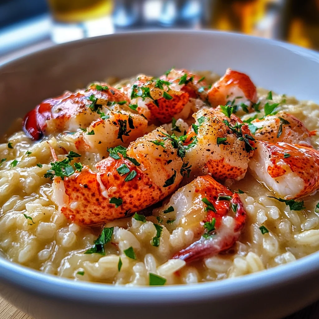 lobster risotto